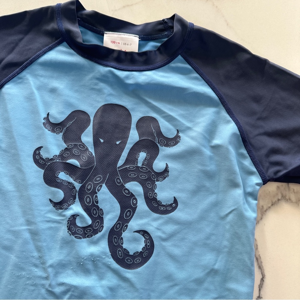 Hanna Andersson Octopus Rash guard - Picture 3 of 5